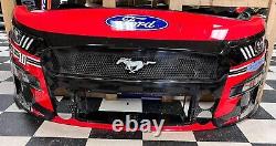 #10 Aric Almirola 2022 Haas CNC nascar race used sheetmetal ford mustang nose
