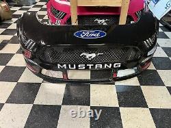 #10 Aric Almirola WOS 2021 NASCAR Race Used Sheetmetal Ford Mustang Nose