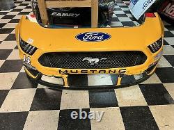 #14 Chase Briscoe Rush Truck 2021 NASCAR Race Used Sheetmetal Ford Mustang Nose