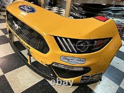 #14 Chase Briscoe Rush Truck 2021 NASCAR Race Used Sheetmetal Ford Mustang Nose