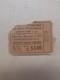 1950 Nascar Ticket Very Rare
