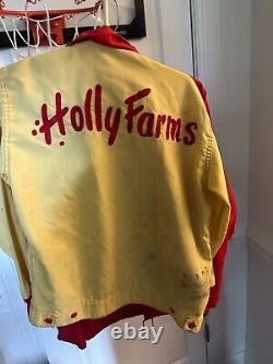 1960's Herb Nab Personally Owned Junior johnson Holly Farms jackets NASCAR