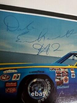 1979 Dale Earnhardt Sr Autographed Rookie Osterlund Wrangler #2 Signed P. Card