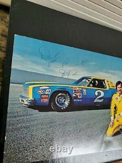 1979 Dale Earnhardt Sr Autographed Rookie Osterlund Wrangler #2 Signed P. Card