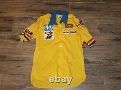 1980's Pro Racing Game Used Pit Crew Shirt Bell Racestar M Kraco PPG INDY NASCAR