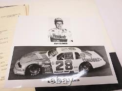 1984 Alan Kulwicki Hooter's NASCAR Press Guide. Very Rare