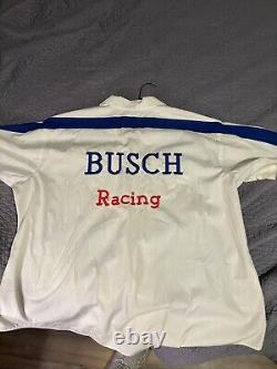 1986 NASCAR BGN Pit Crew Uniform- Dale Jarrett- Busch Light- DAJ Racing 1986