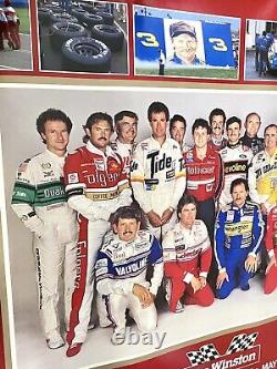 1987 NASCAR The Winston Racing Poster Charlotte Motor Speedway Vintage Original