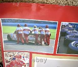 1987 NASCAR The Winston Racing Poster Charlotte Motor Speedway Vintage Original