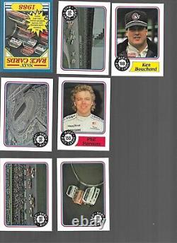 1988 Maxx Myrtle Beach First Edition Complete Set of NASCAR race cards NM