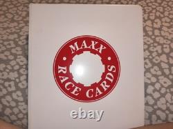 1988 Maxx racing myrtle beach Master Set In Rare 88 Binder + Fac Box high end