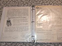 1988 Maxx racing myrtle beach Master Set In Rare 88 Binder + Fac Box high end