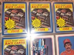 1988 Maxx racing myrtle beach Master Set In Rare 88 Binder + Fac Box high end