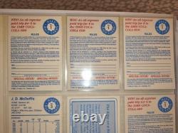 1988 Maxx racing myrtle beach Master Set In Rare 88 Binder + Fac Box high end