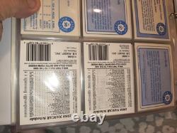 1988 Maxx racing myrtle beach Master Set In Rare 88 Binder + Fac Box high end