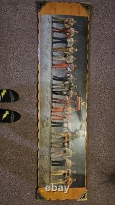 1988 Winston Cup Series Wooded Plaque with Signature of Each NASCAR Driver