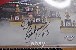 1992 Dale Earnhardt Winston Cup Champion Hero Card Signed 2x with PSA Certificate
