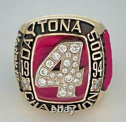 1994 Daytona 500 Racing Champions 10K GOLD Championship Ring NASCAR! Jostens