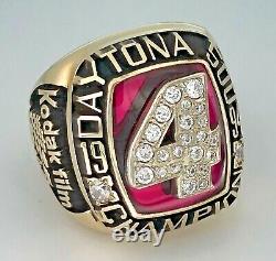 1994 Daytona 500 Racing Champions 10K GOLD Championship Ring NASCAR! Jostens