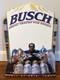 1996 Busch Beer Dale Earnhardt Great Tracks Can Series Sign Display 3-d Man Cave