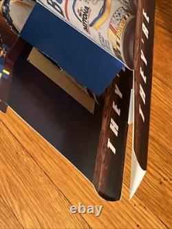 1996 Busch Beer Dale Earnhardt Great Tracks Can Series Sign Display 3-D Man Cave