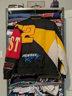 1996 Speed Zone Sam Bass Rusty Wallace 2 Miller Racing All Over size L VINTAGE