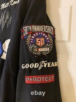 1998 Matt Kenseth Autographed Race Used Lycos NASCAR Rookie Firesuit Driver Suit
