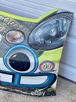 1999 Bill Elliott 94 Toy Story 2 Nascar Race Used Sheetmetal Bumper Atlanta