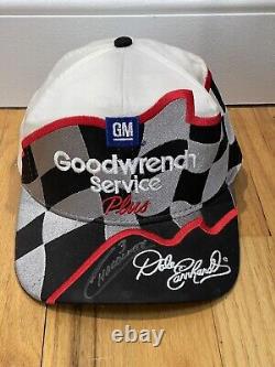 1999 Dale Earnhardt Goodwrench Chase Bristol Rattle His Cage Hat NASCAR SIGNED