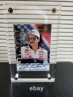 1999 Dale Earnhardt Sr Wheels High Gear Autographed Card 01/100. Card #1 Signed