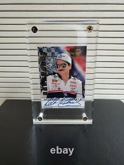 1999 Dale Earnhardt Sr Wheels High Gear Autographed Card 01/100. Card #1 Signed