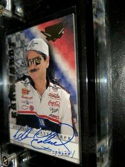 1999 Dale Earnhardt Sr Wheels High Gear Autographed Card 01/100. Card #1 Signed