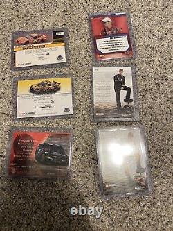19 Card NASCAR Lot! 6 Autos/ 2 Mem/ 5 Race Used Tire/ 6 Normal