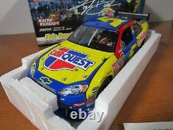 1/24 Ma 07 Kyle Busch #5 Car Quest Chevy Impala Ss Cot Bristol Win Raced Version