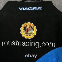 2001 Mens Mark Martin Roush Racing Viagra Car Nascar Jacket Size XL