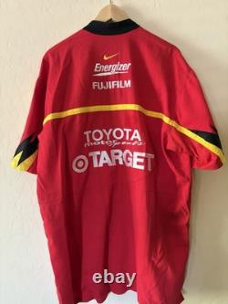 2001 Nike Chip Ganassi Target Racing Indy 500 Official Pit Crew shirt XL