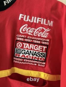 2001 Nike Chip Ganassi Target Racing Indy 500 Official Pit Crew shirt XL