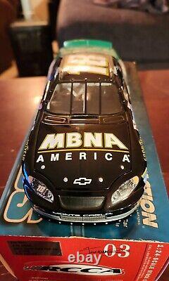 2003 Autograph 1 of 300 Coy Gibbs 1/24 #18 MBNA Nascar CAR and Card