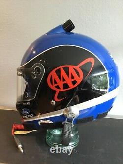 2005 Carl Edwards Nascar, Race Used/worn Bell Drivers Helmet, Roush Fenway Ford