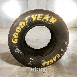 2007 NASCAR Race Used Goodyear Tire Signed Earnhardt Jr Johnson Gordon Stewart