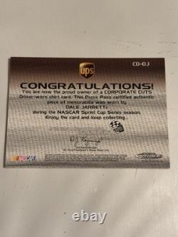 2008 Press Pass Speedway Corporate Cuts Drivers Patch Dale Jarrett #d /2 Rare