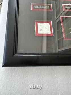 2008 Toyota Makes its Mark on Daytona 500 Framed Waltrip NASCAR Race Used Metal