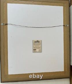 2008 Toyota Makes its Mark on Daytona 500 Framed Waltrip NASCAR Race Used Metal