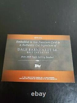 2009 Dale Earnhardt Sr Signed Topps Sterling Premium Cut Autograph (1/3). Rare