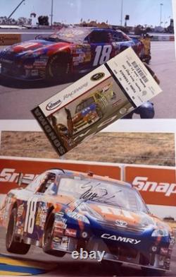 2009 Kyle Busch NASCAR Race Used Full Front Optimus Prime Transformers 1 Exists