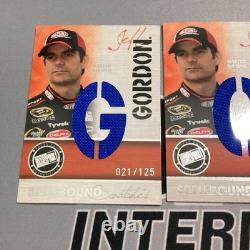 2010 Jeff Gordon Press Pass Spellbound RARE complete GORDON SSP /125 Race Used