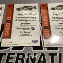 2010 Jeff Gordon Press Pass Spellbound RARE complete GORDON SSP /125 Race Used 2010 Jeff Gordon Press Pass Spellbound RARE complete GORDON SSP /125 Race Used