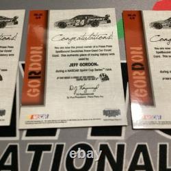 2010 Jeff Gordon Press Pass Spellbound RARE complete GORDON SSP /125 Race Used