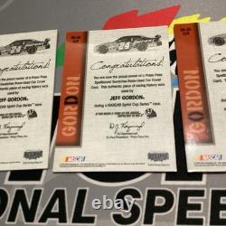 2010 Jeff Gordon Press Pass Spellbound RARE complete GORDON SSP /125 Race Used