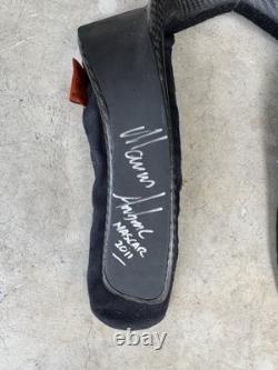 2011 Race Worn Marcus Ambrose used signed Nascar Hans Device. Rare